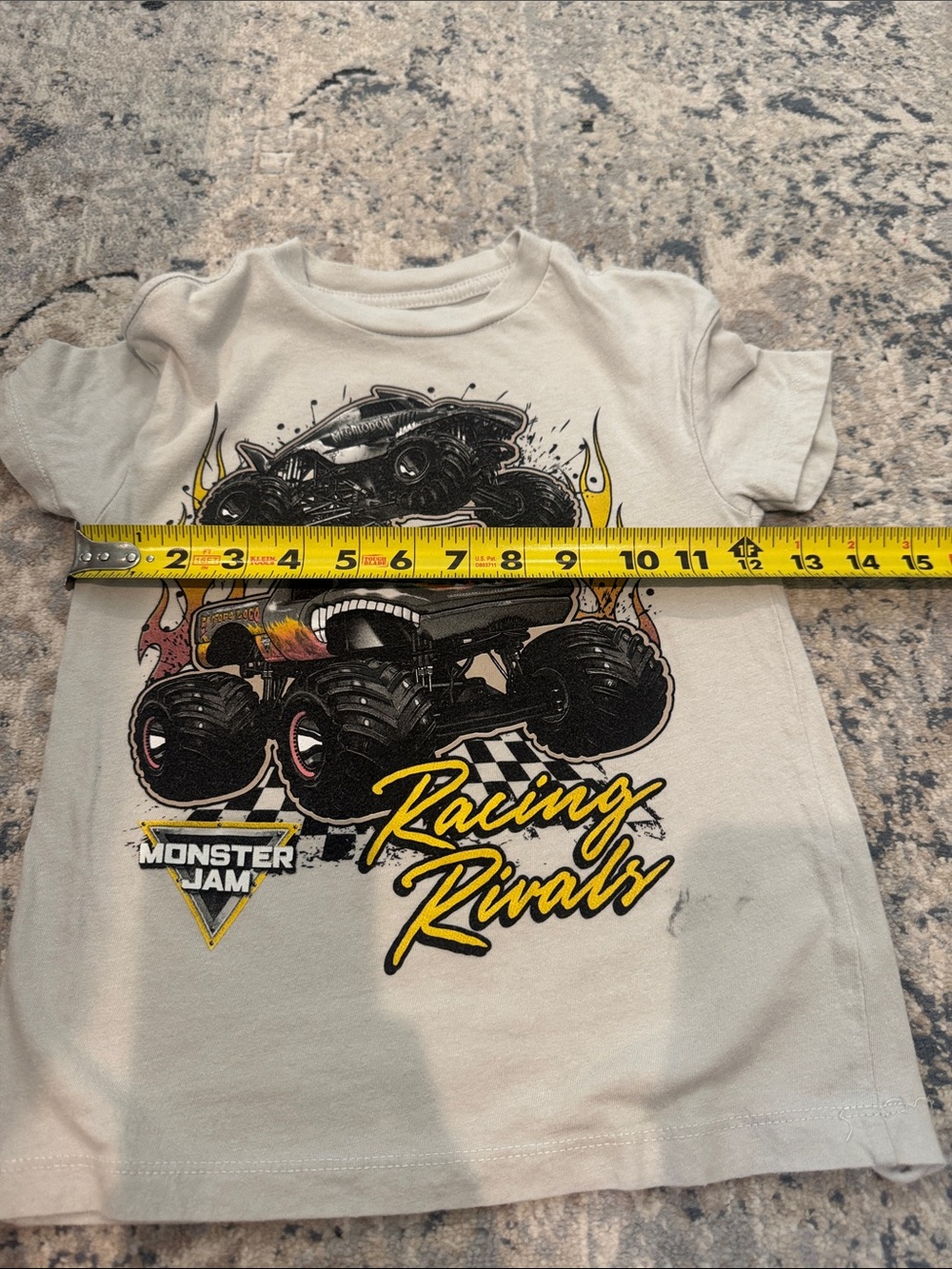 Monster Jam Racing Rivals Short Sleeve Tee - White - Picture 5 of 5